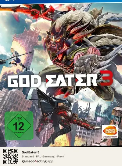 God Eater 3 PlayStation 4, Germany box front