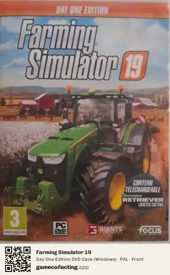 Farming Simulator 19 Computer, PAL box front