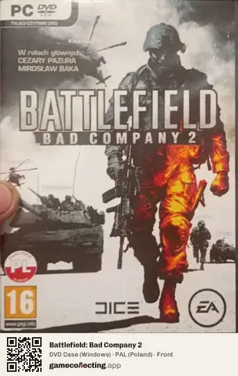 Battlefield: Bad Company 2 Computer, Poland box front