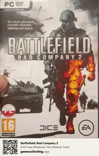 Battlefield: Bad Company 2 Computer, Poland box front