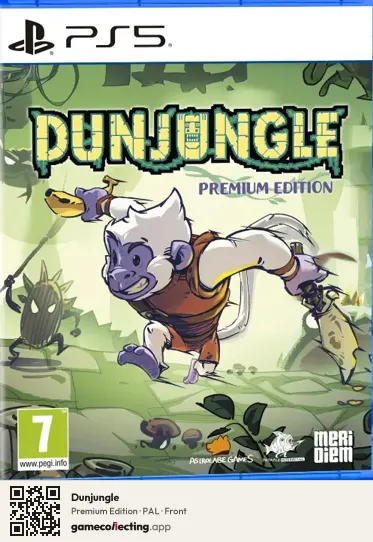 Dunjungle PlayStation 5, PAL box front