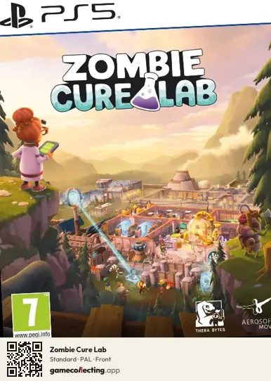 Zombie Cure Lab PlayStation 5, PAL box front