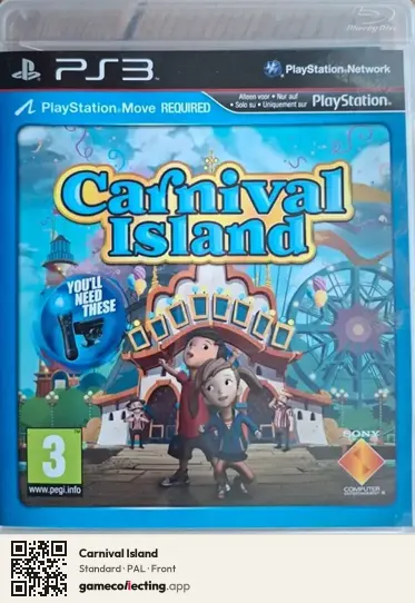 Carnival Island PlayStation 3, PAL box front