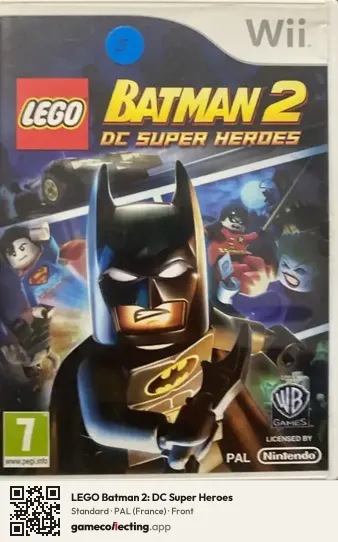 LEGO Batman 2: DC Super Heroes Nintendo Wii, France box front