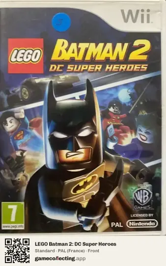 LEGO Batman 2: DC Super Heroes Nintendo Wii, France box front