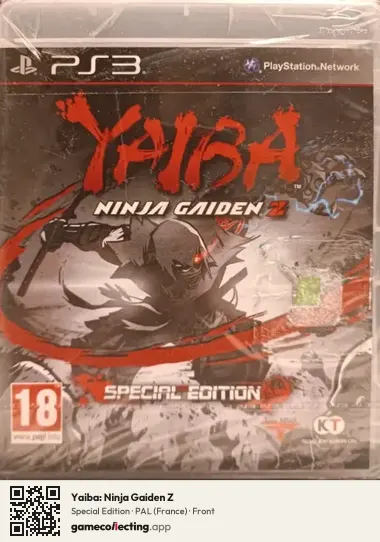 Yaiba: Ninja Gaiden Z PlayStation 3, France box front