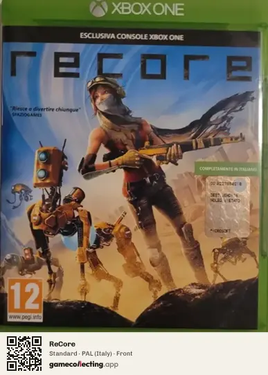 ReCore Xbox One, Italy box front