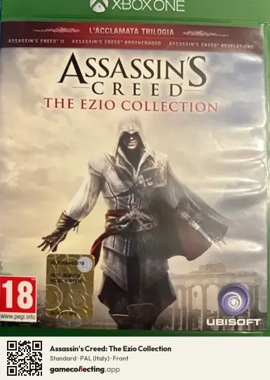 Assassin's Creed: The Ezio Collection Xbox One, Italy box front