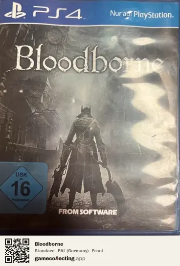 Bloodborne PlayStation 4, Germany box front