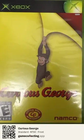 Curious George Xbox, NTSC box front