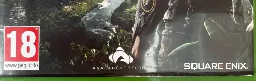 Just Cause 4, the PEGI square on its front