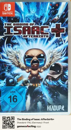 The Binding of Isaac: Afterbirth+ Nintendo Switch, Germany box front