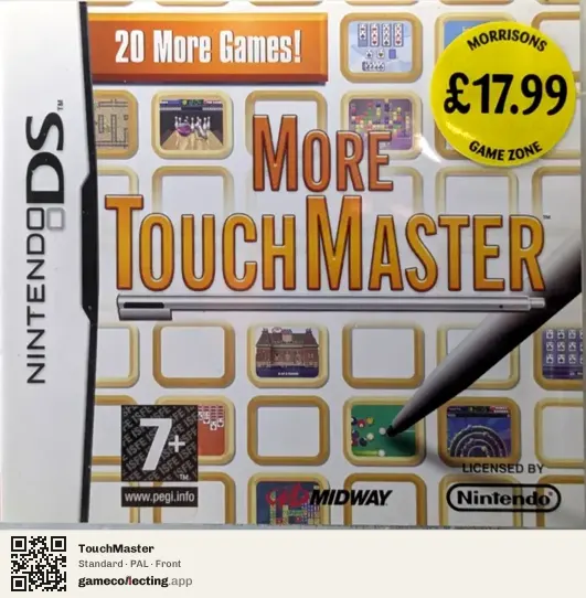 TouchMaster Nintendo DS, PAL box front