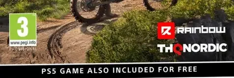 MX vs. ATV Legends, the PEGI square on its front