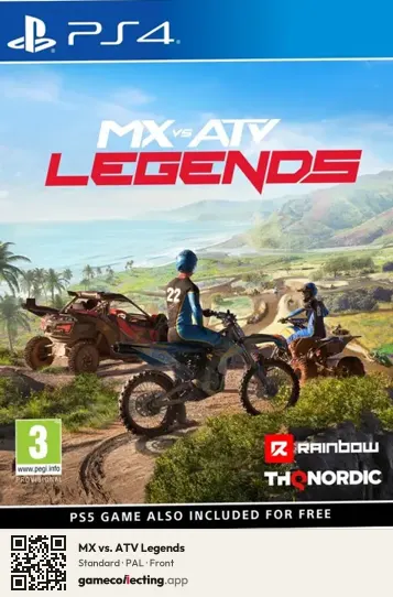MX vs. ATV Legends PlayStation 4, PAL box front
