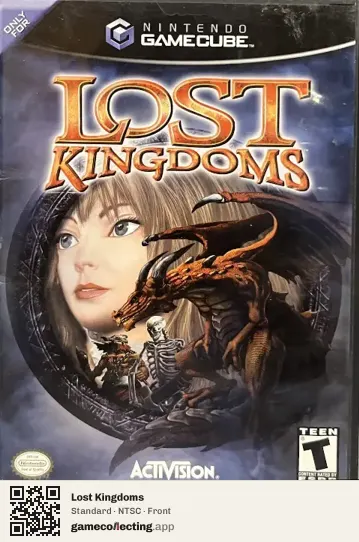 Lost Kingdoms Nintendo GameCube, NTSC box front