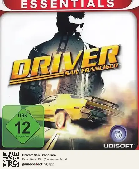 Driver: San Francisco PlayStation 3, Germany box front