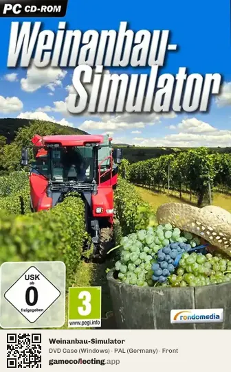 Weinanbau-Simulator Computer, Germany box front