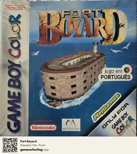Fort Boyard Game Boy Color, PAL box front
