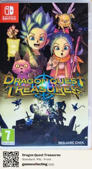 Dragon Quest Treasures Nintendo Switch, PAL box front