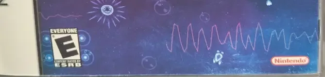 Electroplankton, the ESRB box on its front