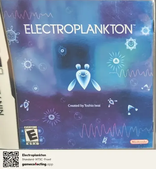 Electroplankton Nintendo DS, NTSC box front