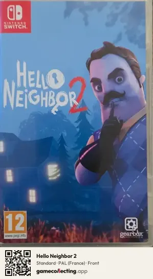 Hello Neighbor 2 Nintendo Switch, France box front