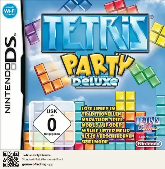 Tetris Party Deluxe Nintendo DS, Germany box front