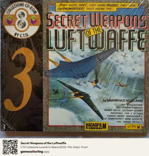 Secret Weapons of the Luftwaffe Computer, Italy box front