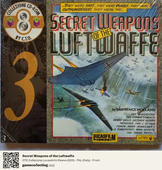 Secret Weapons of the Luftwaffe Computer, Italy box front