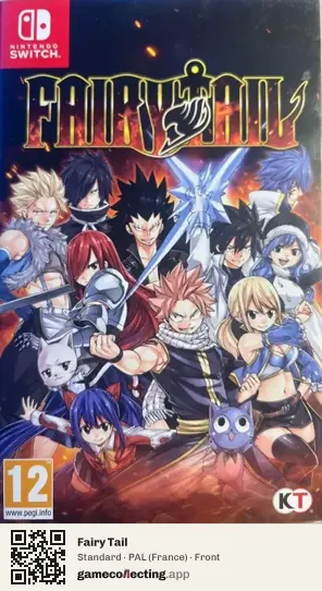 Fairy Tail Nintendo Switch, France box front