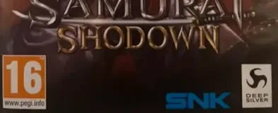 Samurai Shodown, the PEGI square on its front