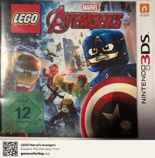LEGO Marvel's Avengers Nintendo 3DS, Germany box front
