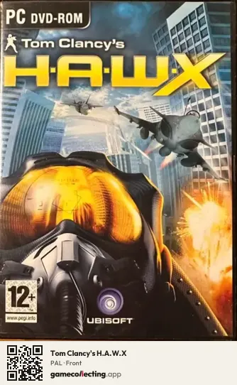 Tom Clancy's H.A.W.X Computer, PAL box front