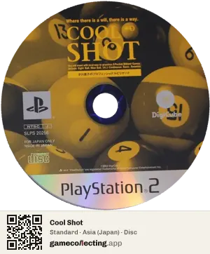 Cool Shot PlayStation 2, Asia disc