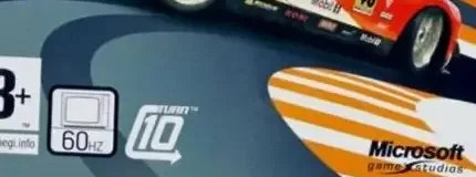 Forza Motorsport 2, the PEGI square on its front