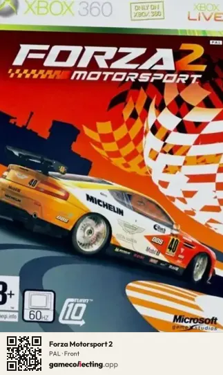 Forza Motorsport 2 Xbox 360, PAL box front