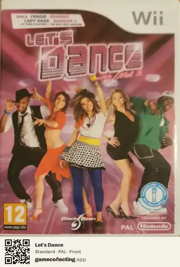 Let's Dance Nintendo Wii, PAL box front