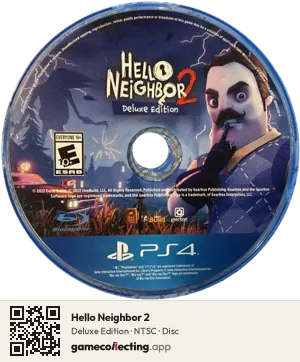 Hello Neighbor 2 PlayStation 4, NTSC disc