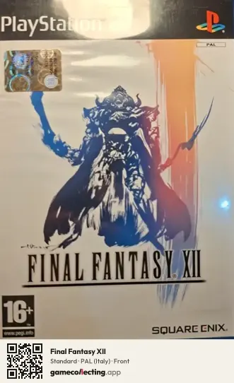 Final Fantasy XII PlayStation 2, Italy box front