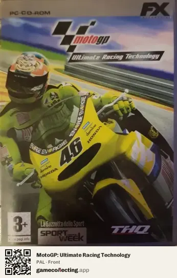 MotoGP: Ultimate Racing Technology Computer, PAL box front