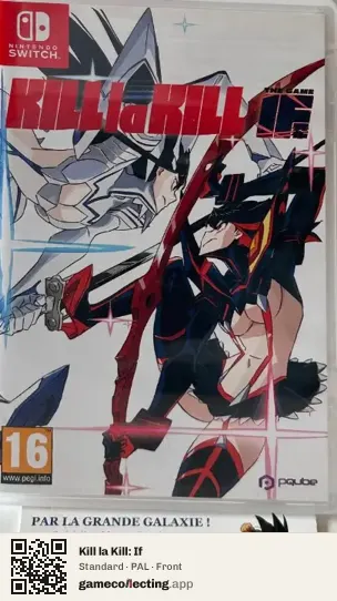 Kill la Kill: If Nintendo Switch, PAL box front