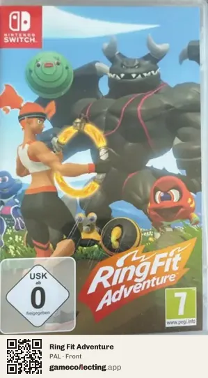 Ring Fit Adventure Nintendo Switch, PAL box front