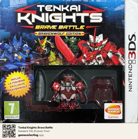 Tenkai Knights: Brave Battle Nintendo 3DS, France box front