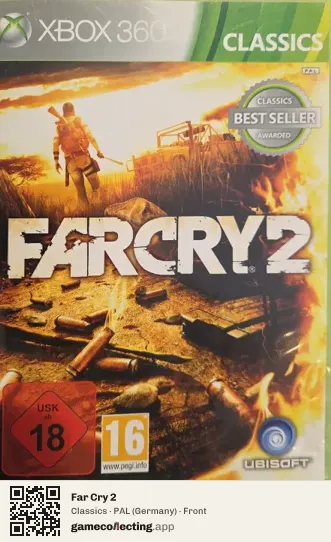 Far Cry 2 Xbox 360, Germany box front