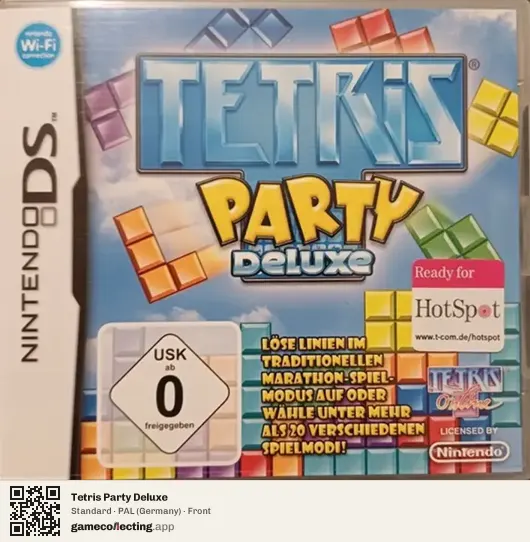 Tetris Party Deluxe Nintendo DS, Germany box front