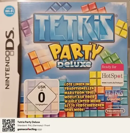 Tetris Party Deluxe Nintendo DS, Germany box front