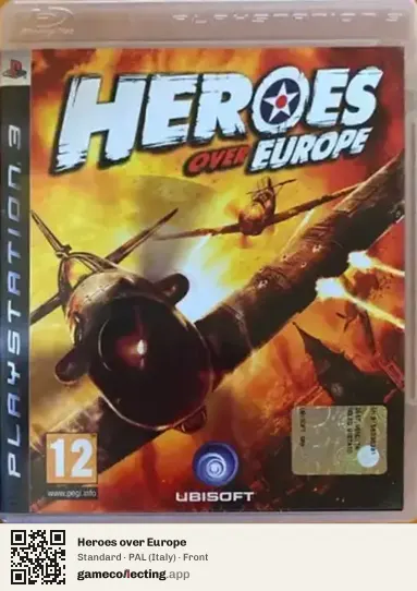 Heroes over Europe PlayStation 3, Italy box front