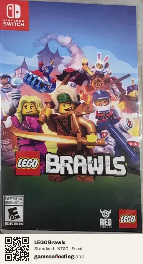 LEGO Brawls Nintendo Switch, NTSC box front