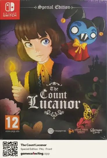 The Count Lucanor Nintendo Switch, PAL box front